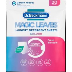 Dr. Beckmann Prací ubrousky Magic Leaves Fresh Blossom Color 20 ks