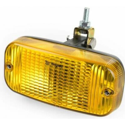 Skyled Poziční světlo styl Talmu 12/24V, 14x6,5cm- Žluté sklo | Zboží Auto