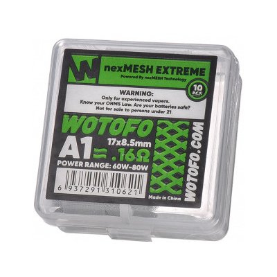 Wotofo nexMESH pro Profile RDA Extreme Kanthal A1 0,16ohm – Hledejceny.cz