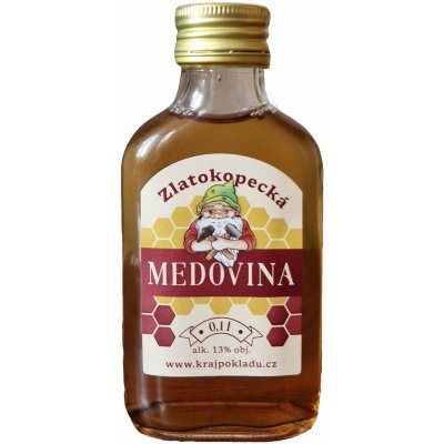 MILERSKI OUTLET Medovina original Zlatokopecká 100 ml – Zboží Dáma
