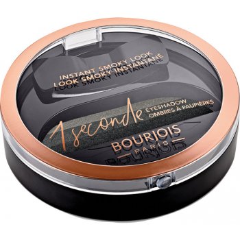 Bourjois 1 Seconde oční stíny pro okamžité kouřové líčení 01 Black on Track 3 g