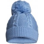 Dětská zimní čepice s bambulí ECO modrá – Zboží Dáma