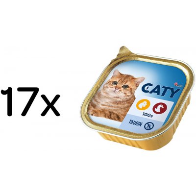 Akinu Caty Kuřecí & kachní paštika 17 x 100 g – Sleviste.cz