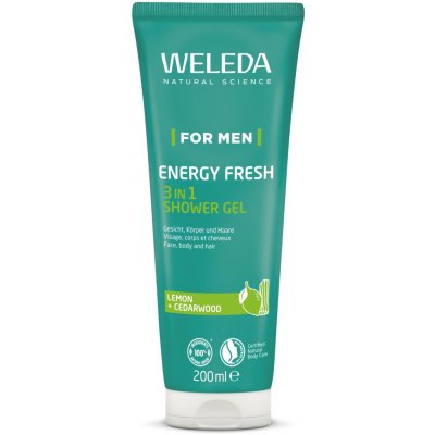 Weleda For Men Energy Fresh 3in1 Shower gel 200 ml – Hledejceny.cz
