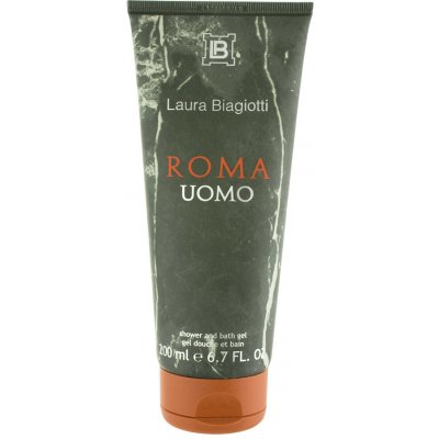 Laura Biagiotti Roma Uomo sprchový gel 200 ml – Zboží Mobilmania