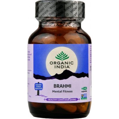 Organic India Brahmi 60 kapslí – Zbozi.Blesk.cz
