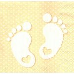 Wimex ubrousky 3V červené 20ks 33x33cm – Zboží Dáma