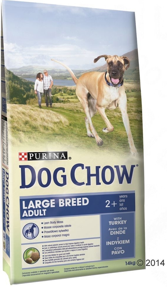 Purina Dog Chow Large breed Turkey 14 kg