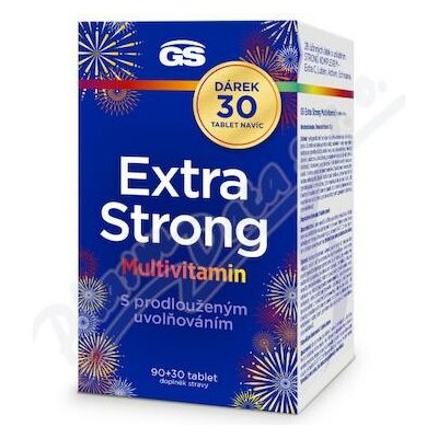 GS Extra Strong Multivitamin 120 tablet Vánoce – Hledejceny.cz