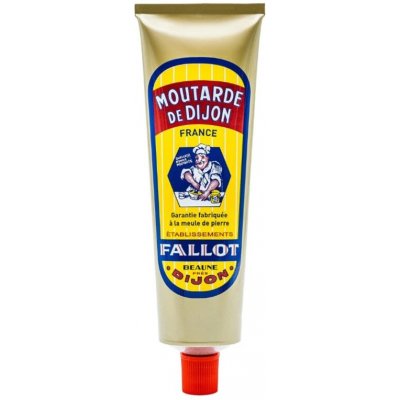 Edmond Fallot dijonská hořčice v hliníkové tubě 150 g – Zboží Dáma