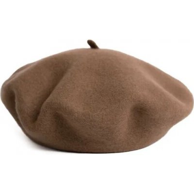 Art of Polo Pletený baret 25113 Finest merino Světle hnědá – Hledejceny.cz