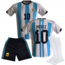 SP Messi fotbalový A2 komplet Argentina 2023 dres + trenýrky