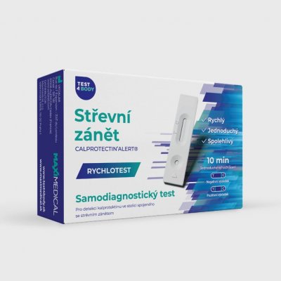 Test4Body Střevní zánět samodiagnostický rychlotest z krve – Sleviste.cz