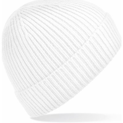 Čepice rib knit bílá – Hledejceny.cz
