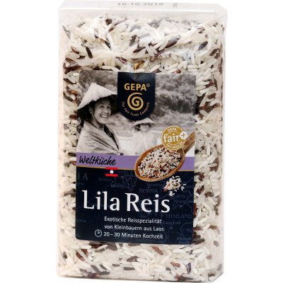 GEPA rýže Lila z Laosu 0,5 kg – Zboží Dáma
