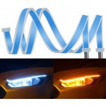 Top cars 2x LED DRL denní svícení s funkcí blinkru 45cm - BR5195 – Zbozi.Blesk.cz