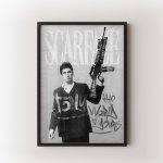 Scarface Velikost: 30x40 cm, Rám: Černý – Zboží Dáma