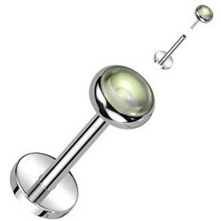 Šperky4U piercing do brady PUSH IN labreta TITAN TIT1323