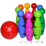 Teddies Kuželky plastové 23 cm 9 ks – Zboží Mobilmania