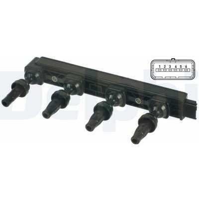 Zapalovací cívka DELPHI GN10654-12B1 (GN1065412B1) – Hledejceny.cz