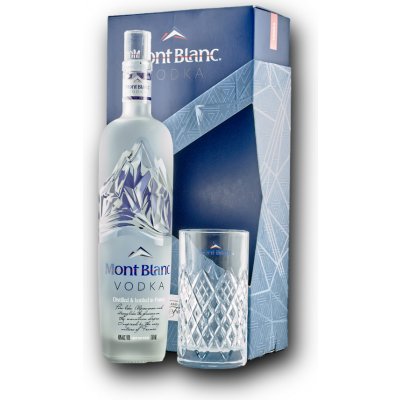 Mont Blanc 40% 0,7 l (dárkové balení 1 sklenice) – Hledejceny.cz