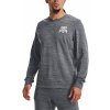 Pánská mikina Under Armour Rival Terry Graphic Crew Pitch Gray Full Heather/White