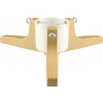 Winteria Stojan na vánoční stromek s imitací dřeva, 62 cm, zásobník 2,2 l zlatý – Zboží Dáma