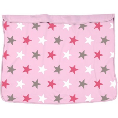 Dooky Blanket deka BABY PINK PINK STARS