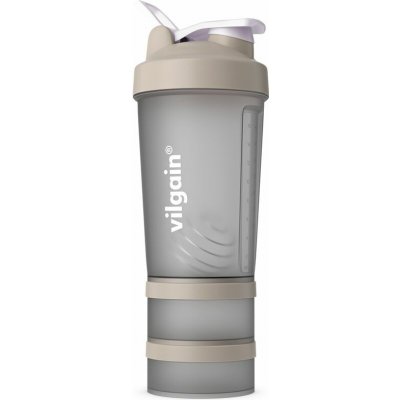 Vilgain Shaker Pro 2Go – Ivory 450 ml + 150 ml + 100 ml – Hledejceny.cz