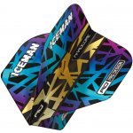 Red Dragon Hardcore Ionic Gerwyn Price zlato-duhové, extra hrubé – Hledejceny.cz