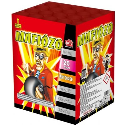 Tarra pyrotechnik Ohňostroj MAFIÓZO 20 ran – Zboží Dáma