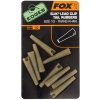 Rybářská karabinka a obratlík Fox Edges Slik Lead Clip Tail Rubber vel.10