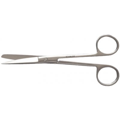 Suma medical Chirurgické nůžky rovné 15cm nástroj na přesné řezy v lékařské praxi – Hledejceny.cz