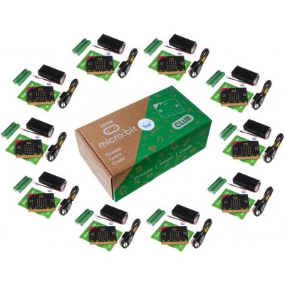 ElecFreaks BBC micro:bit V2.21 Club sada pro výuku programování – Sleviste.cz