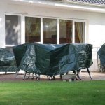 Videx Garden Ochranný obal na zahradní set podlouhlý M, zelený – Hledejceny.cz