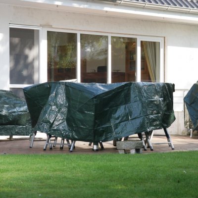 Videx Garden Ochranný obal na zahradní set podlouhlý M, zelený – Hledejceny.cz