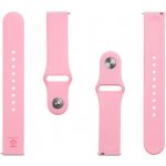 Tactical 435 Clasic silikonový řemínek 20mm, Pink 2447384 – Zboží Živě
