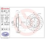Brzdový kotouč BREMBO 08.9511.1X – Hledejceny.cz