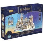 CubicFun 3D puzzle Harry Potter: Zasněžený hrad v Bradavicích LED 202 ks – Zboží Mobilmania