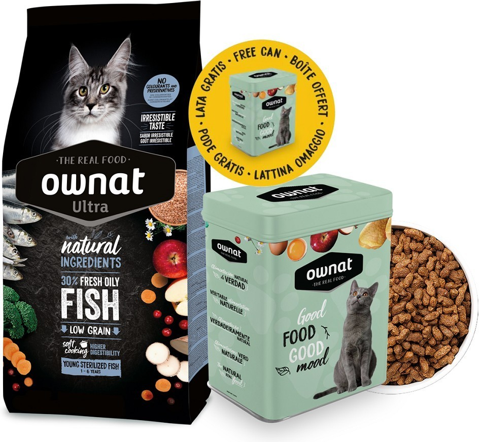 OWNAT ULTRA CAT Young Sterilized Fish 3 kg
