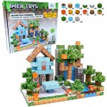 iMex Toys Magnetická stavebnice 100 ks minecraft – Hledejceny.cz