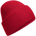 Beechfield čepice se širokou manžetou Beanie červená – Hledejceny.cz