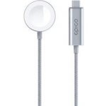 EPICO rychlonabíjecí kabel pro Apple Watch, USB-C, stříbrná 9915112100063 – Zbozi.Blesk.cz