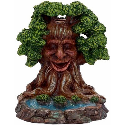 Mani Bhadra Stojánek pro vonné kužely s tekoucím kouřem Dub s jezírkem cca 15,5 cm, 740 g – Zbozi.Blesk.cz