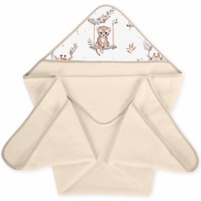 Albero Mio Osuška s kapucí C012 Africa world – Zboží Dáma