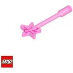 LEGO® 6124 Kouzelná Hůlka / Dobrá Víla Tmavě-Růžová-Průhledná – Zboží Mobilmania