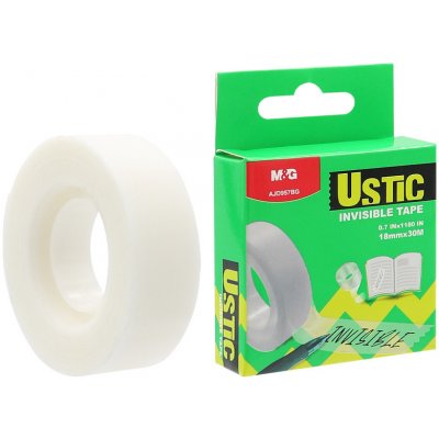 M&G Lepicí páska 18 mm x 30 m neviditelná – Sleviste.cz