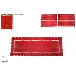 PROHOME - Ubrus středový vánoční červený 86x31cm různé druhy – Hledejceny.cz