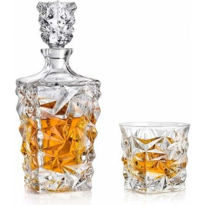 Bohemia Jihlava Karafa na whisky Glacier 700 ml – Zboží Mobilmania