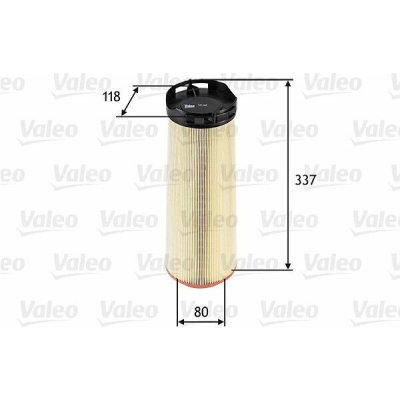 Vzduchový filtr VALEO 585668 – Hledejceny.cz